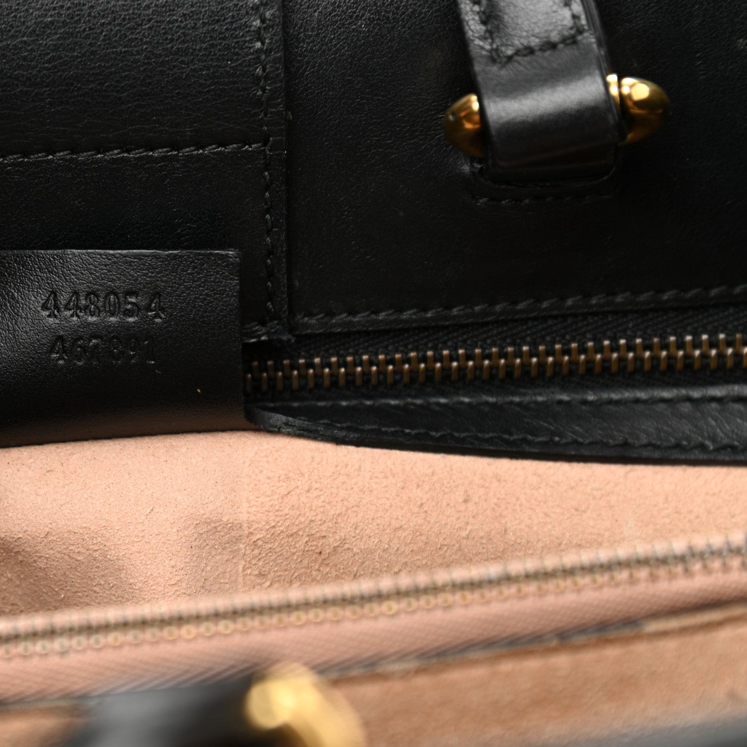 Gucci Calfskin Matelasse Small GG Marmont Tote Black 7 of 15
