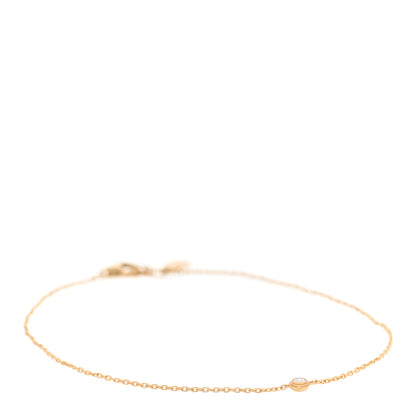 Cartier 18K Yellow Gold Diamond XS D'Amour Bracelet 1 of 5