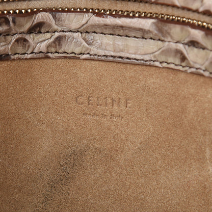 Celine Python Medium Phantom Luggage Natural 6 of 14