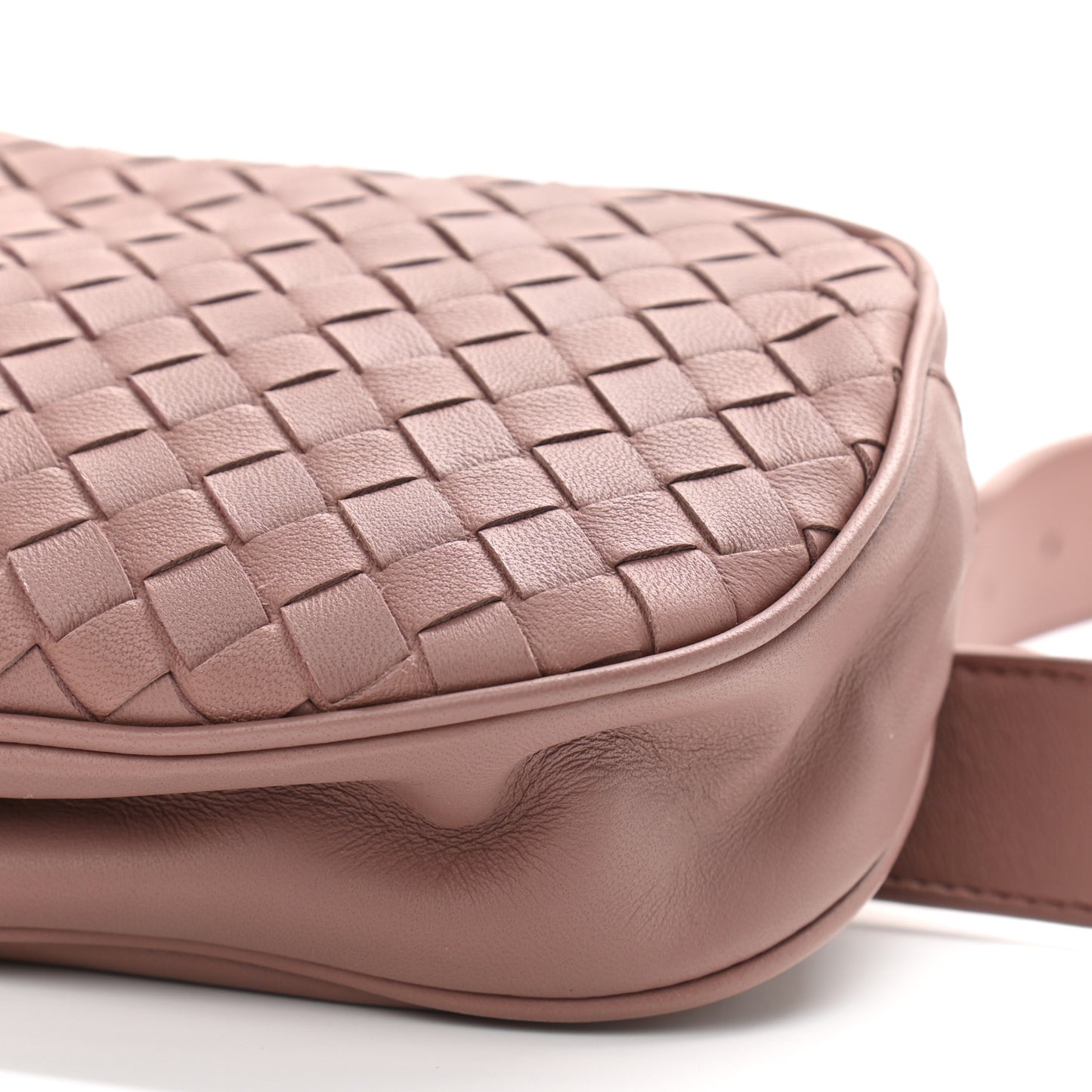 Nappa Intrecciato Belt Bag Watteau