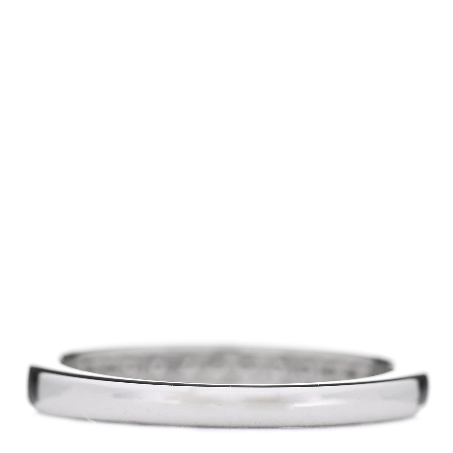 Tiffany Platinum Diamond .20ctw Half Circle Wedding Band Ring 47 4 3 of 5