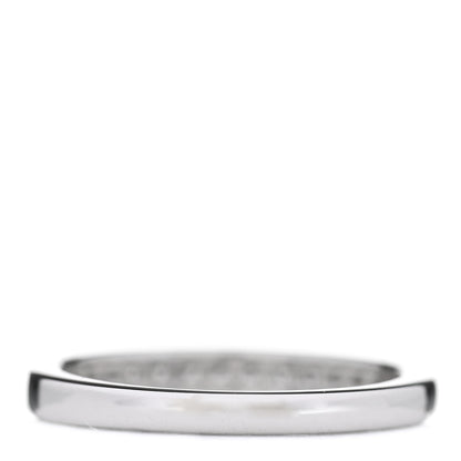 Tiffany Platinum Diamond .20ctw Half Circle Wedding Band Ring 47 4 3 of 5