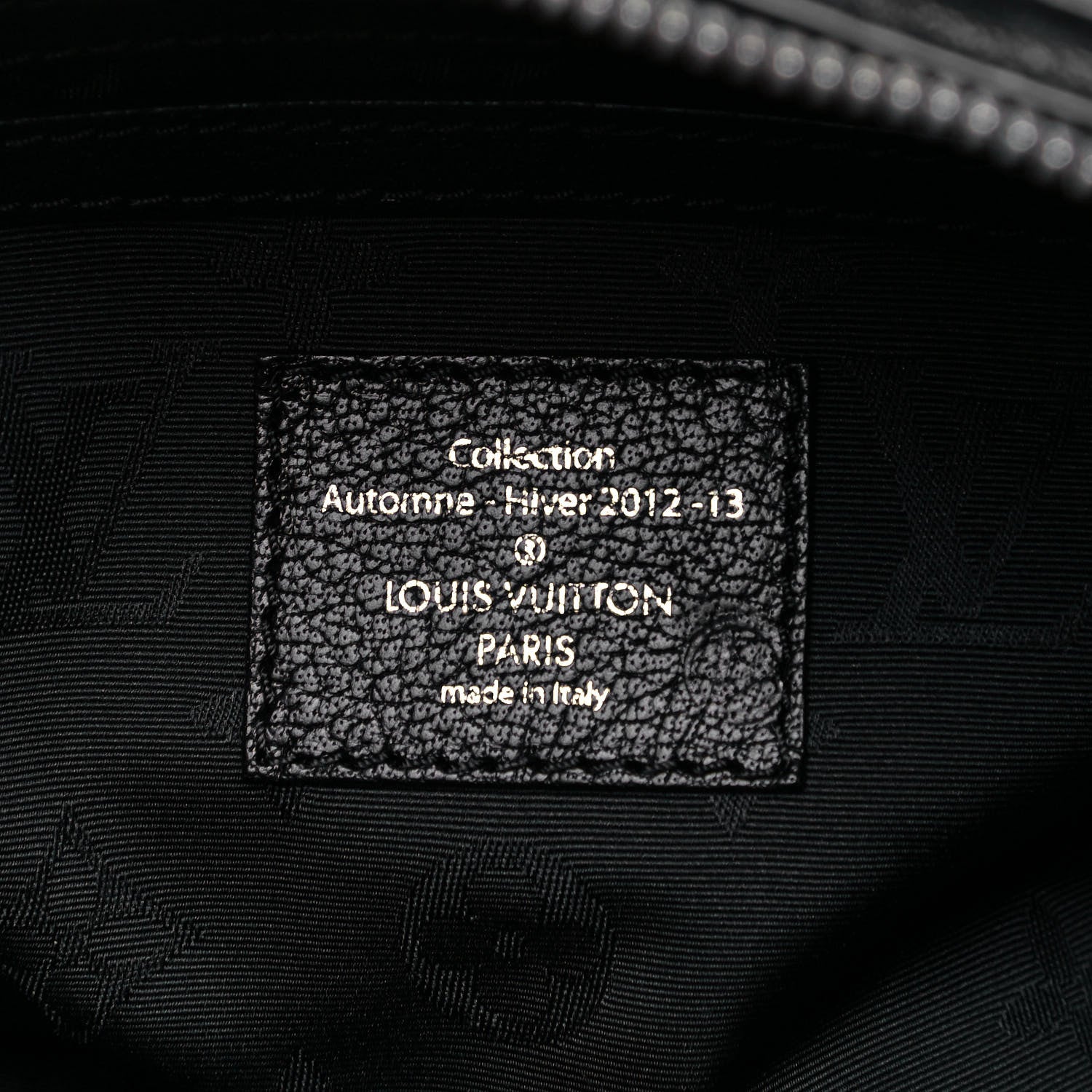 Louis Vuitton Goat Fur Transsiberian PM Black White 6 of 7
