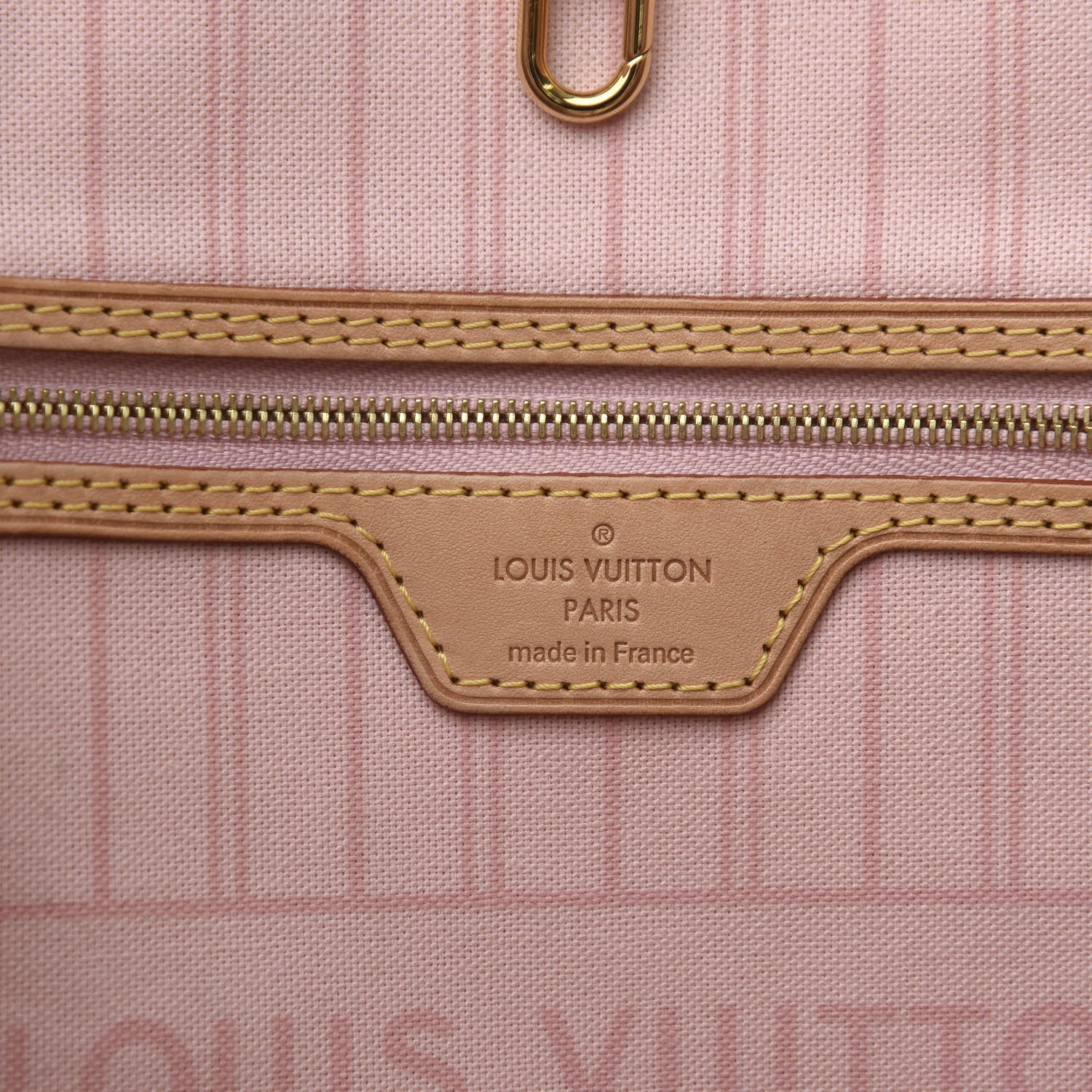 Louis Vuitton Damier Azur Neo Neverfull MM Rose Ballerine 6 of 12