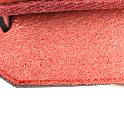 Hermes Military Toile Vache Hunter Herbag Zip Retourne 20  Rouge H 7 of 11