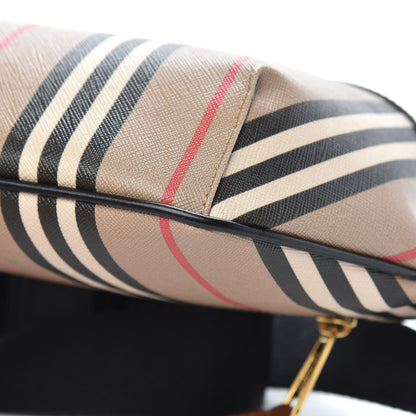 Burberry E-Canvas Icon Stripe Sonny Bum Bag Archive Beige 9 of 9