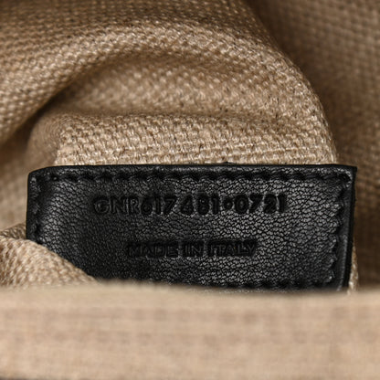 Saint Laurent Linen Calfskin Small Rive Gauche Tote Greggio Natural 7 of 10