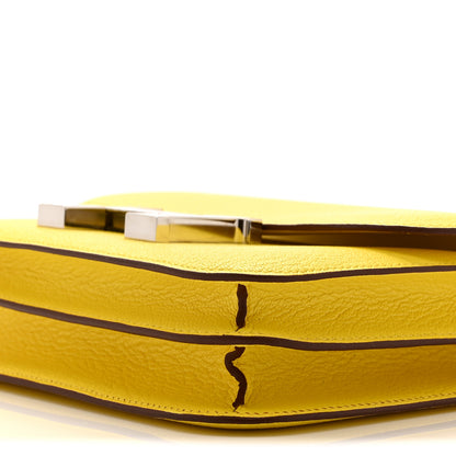 Hermes Chevre Mysore Constance 18 Jaune De Naples 11 of 12