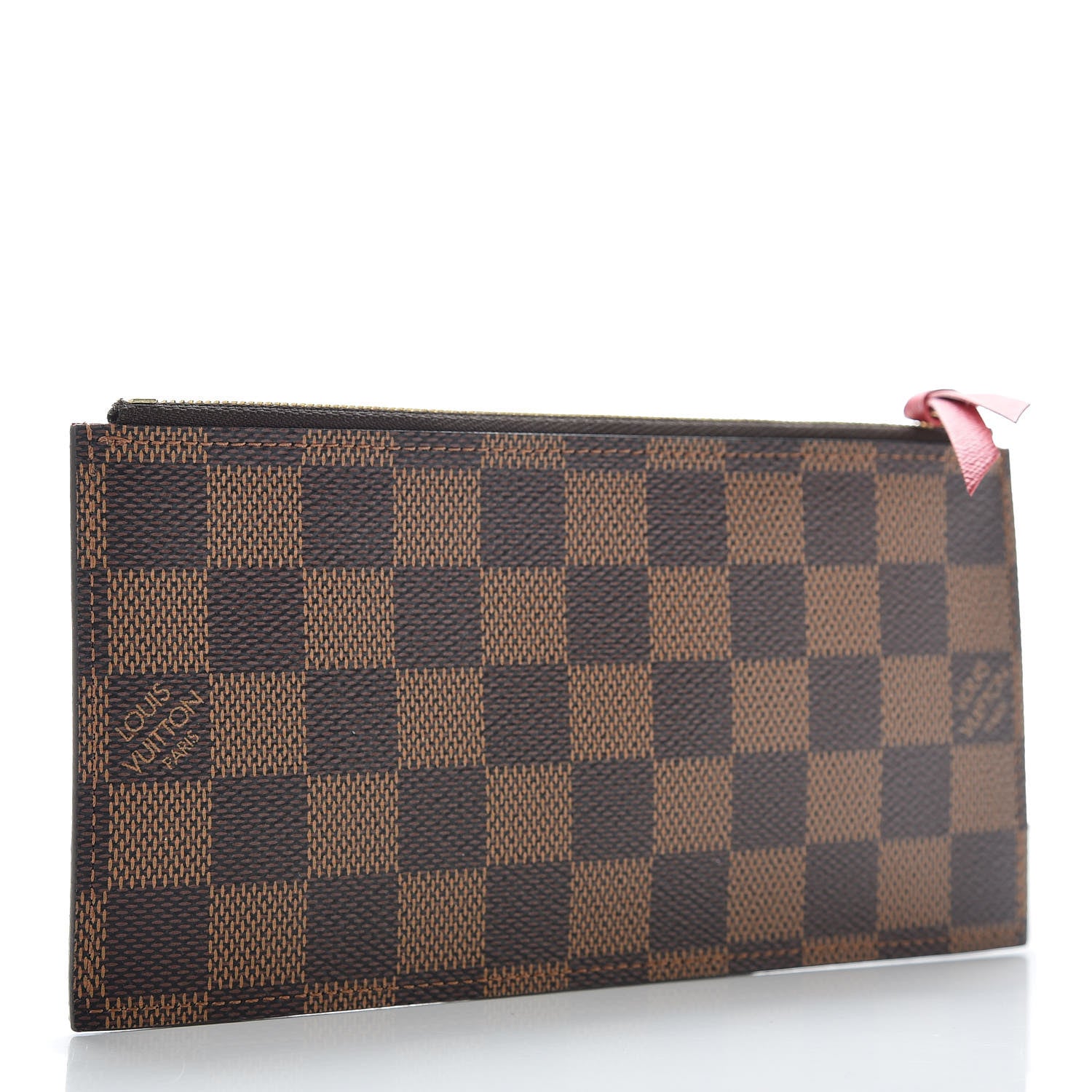 Louis Vuitton Damier Ebene Felicie Chain Wallet Zippered Insert 3 of 6