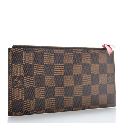 Louis Vuitton Damier Ebene Felicie Chain Wallet Zippered Insert 3 of 6