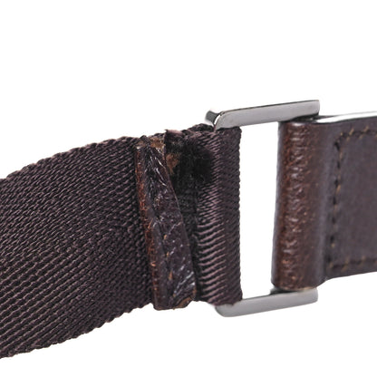 Gucci Monogram Flat Messenger Bag Dark Brown 13 of 13