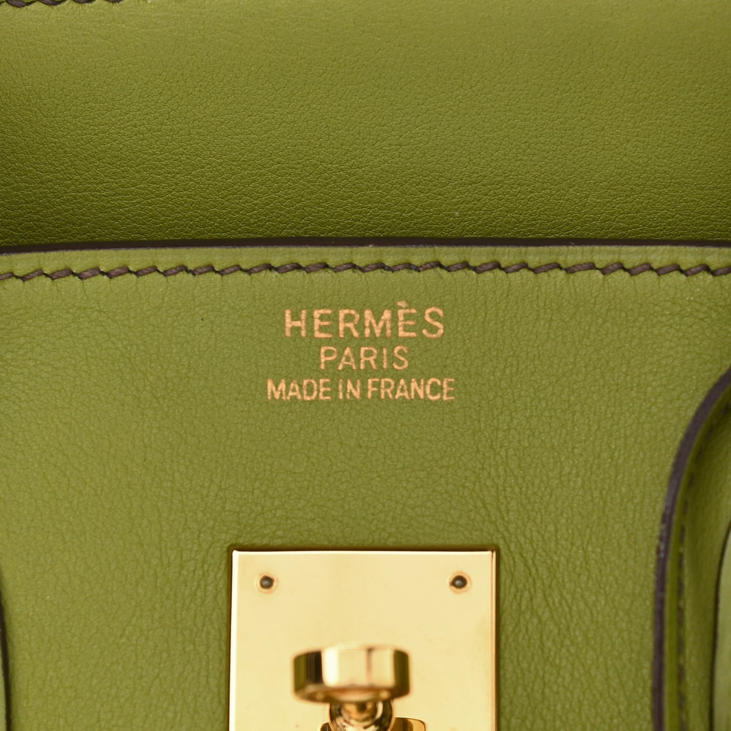 Swift Birkin 35 Vert Anis
