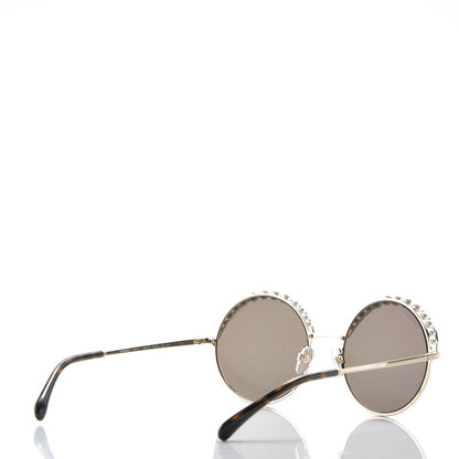 Chanel Pearl Round Polarized Sunglasses 4234-H Tortoise 4 of 6