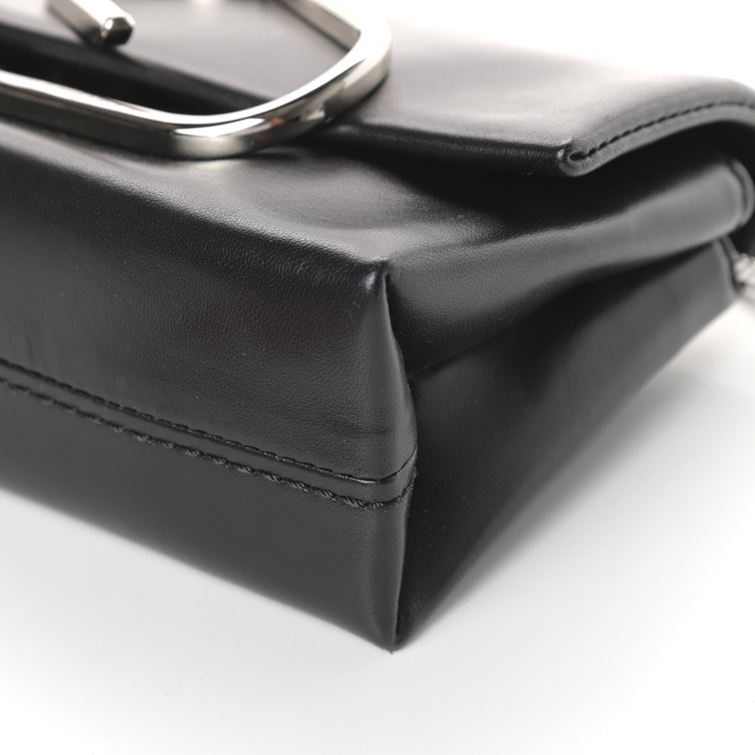 3.1 Phillip Lim Calfskin Alix Soft Flap Clutch Black 8 of 8