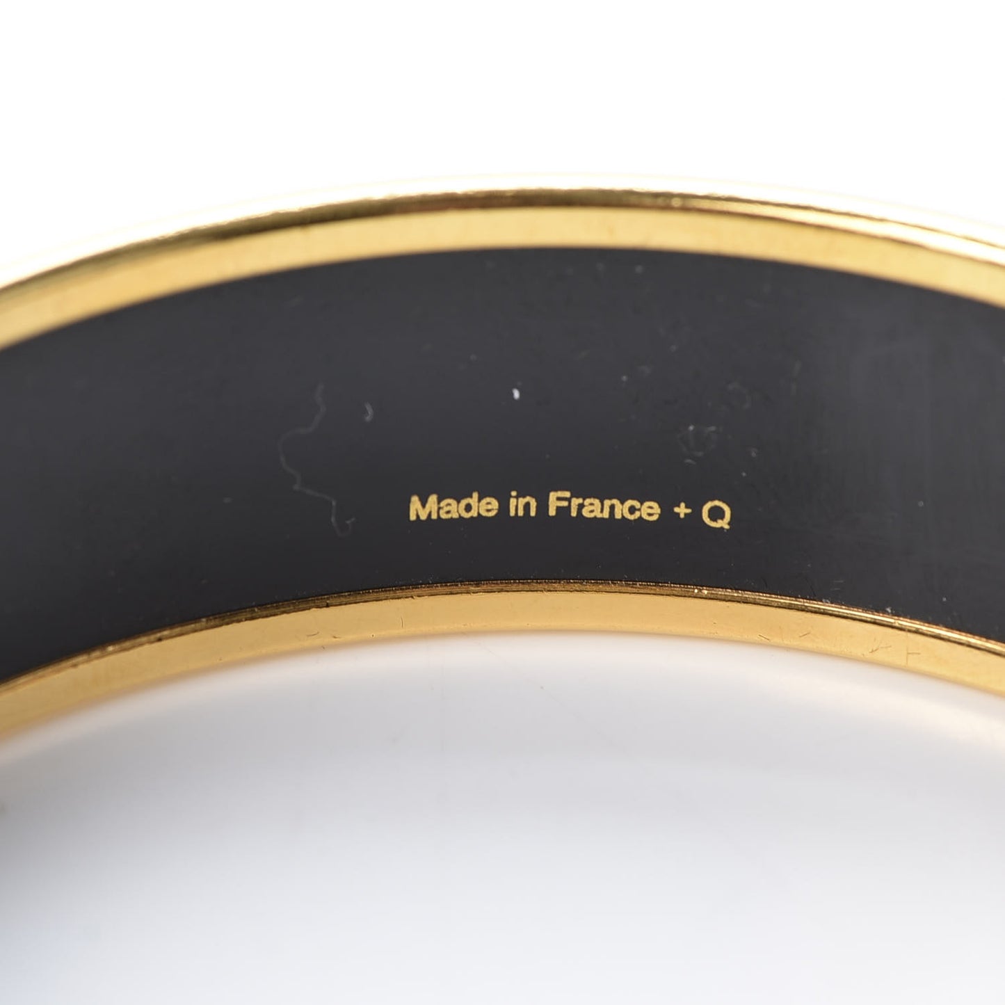 Enamel Printed Wide Balcons du Guadalquivir Bracelet 62 Gold
