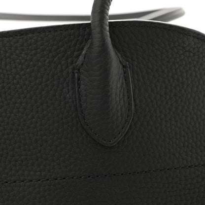 The Row Grained Calfskin Margaux Shoulder 12 Black 11 of 11
