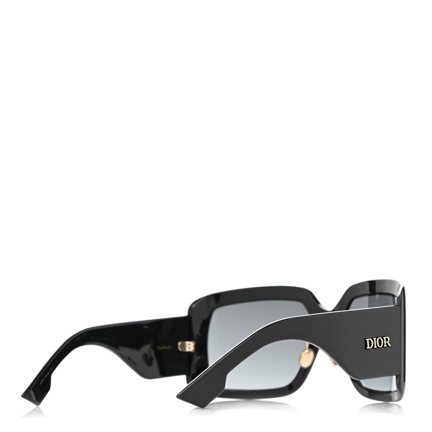 Acetate DiorSo Light 2 Shield Sunglasses Black