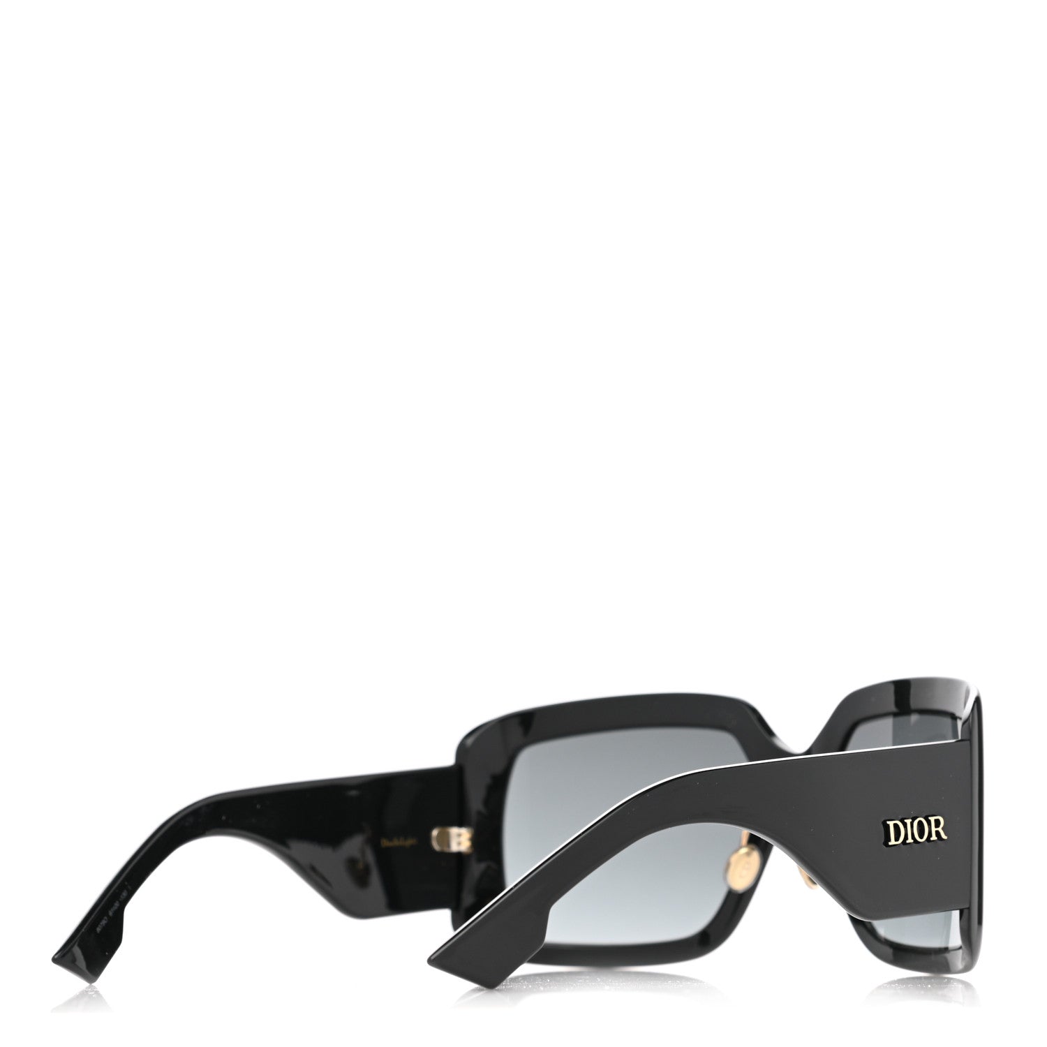 Christian Dior Acetate DiorSo Light 2 Shield Sunglasses Black 4 of 9