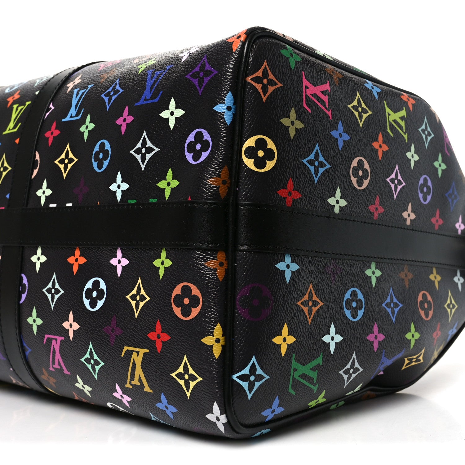 Louis Vuitton LV X TM Monogram Multicolor Keepall Bandouliere 50 Black 8 of 8