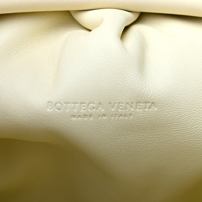 Bottega Veneta Nappa Maxi Intrecciato The Pouch Oversized Clutch Ice Cream 5 of 6