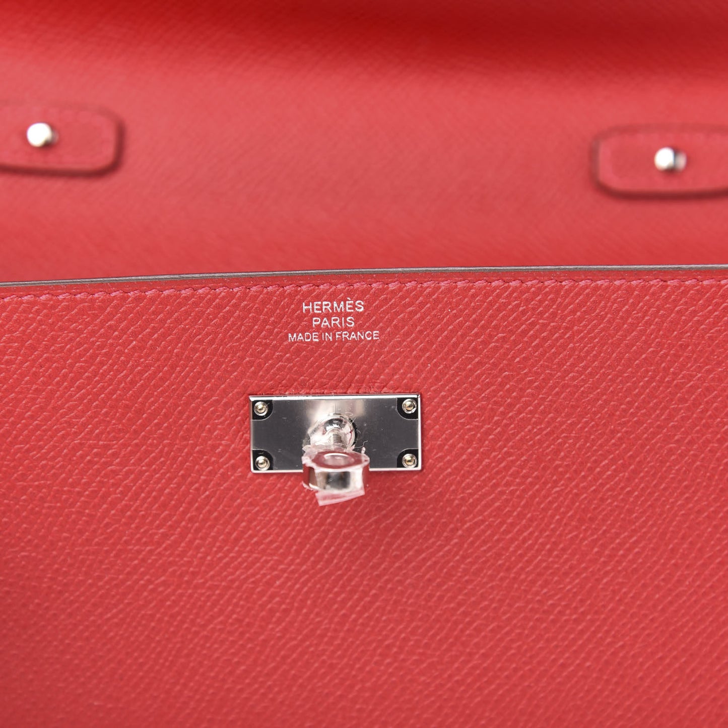 Epsom Kelly Wallet To Go Rouge Casaque