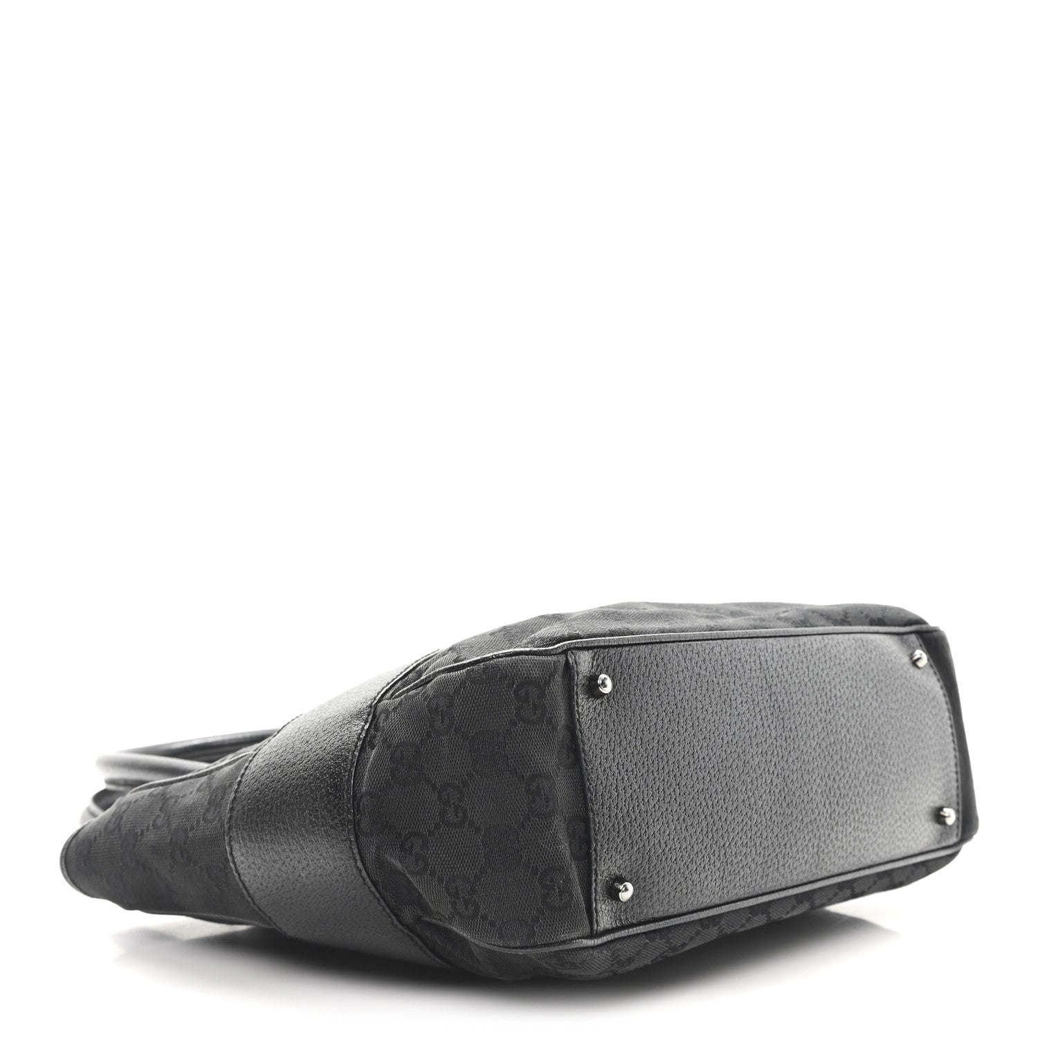 Gucci Monogram Shoulder Bag Black 1826923 – FASHIONPHILE