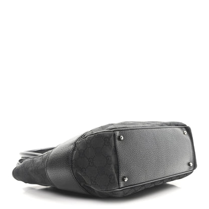 Gucci Monogram Shoulder Bag Black 4 of 10