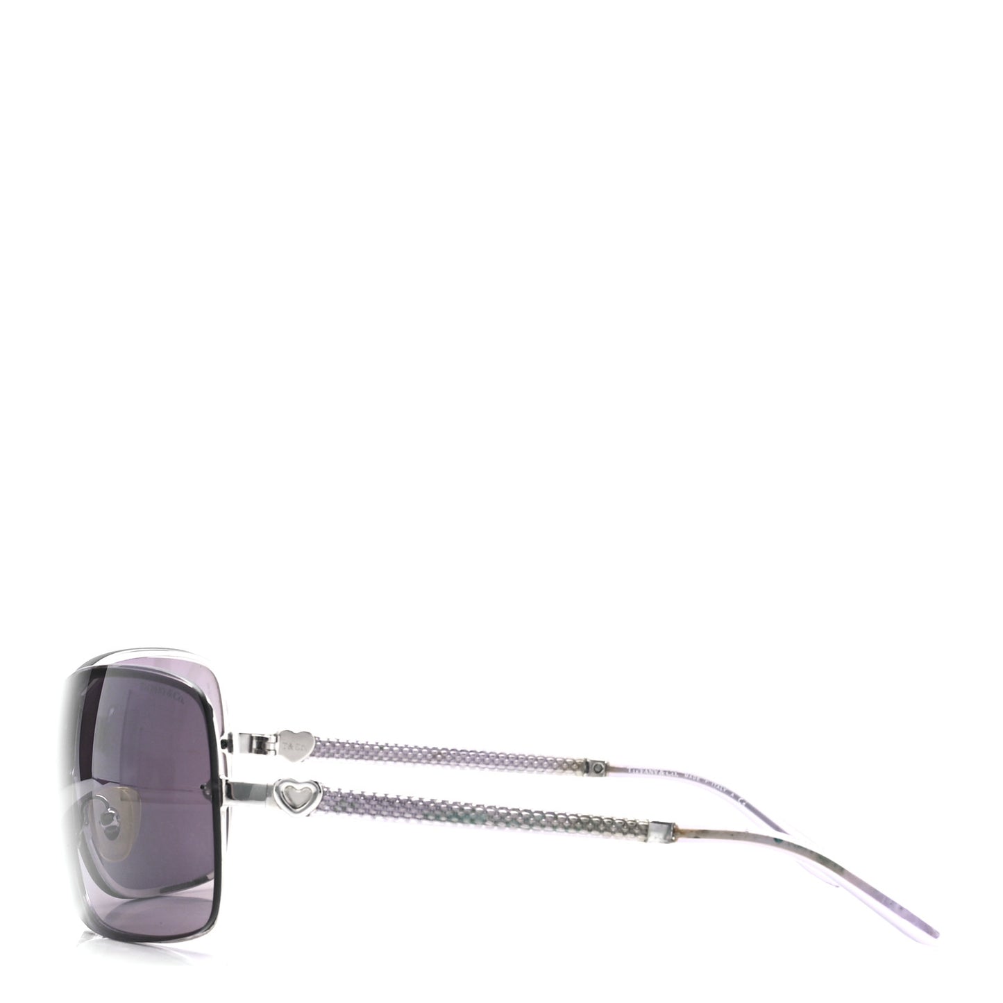 Acetate TF3017 Aviator Sunglasses Silver