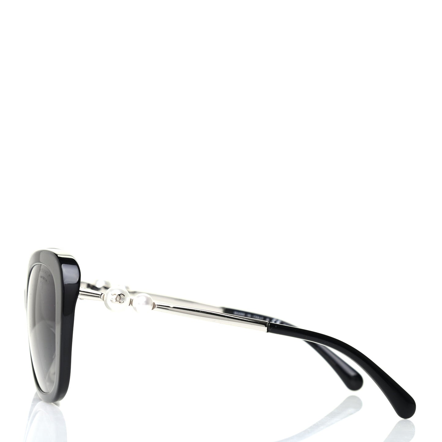 Acetate Pearl Polarized Sunglasses 5339-H Black