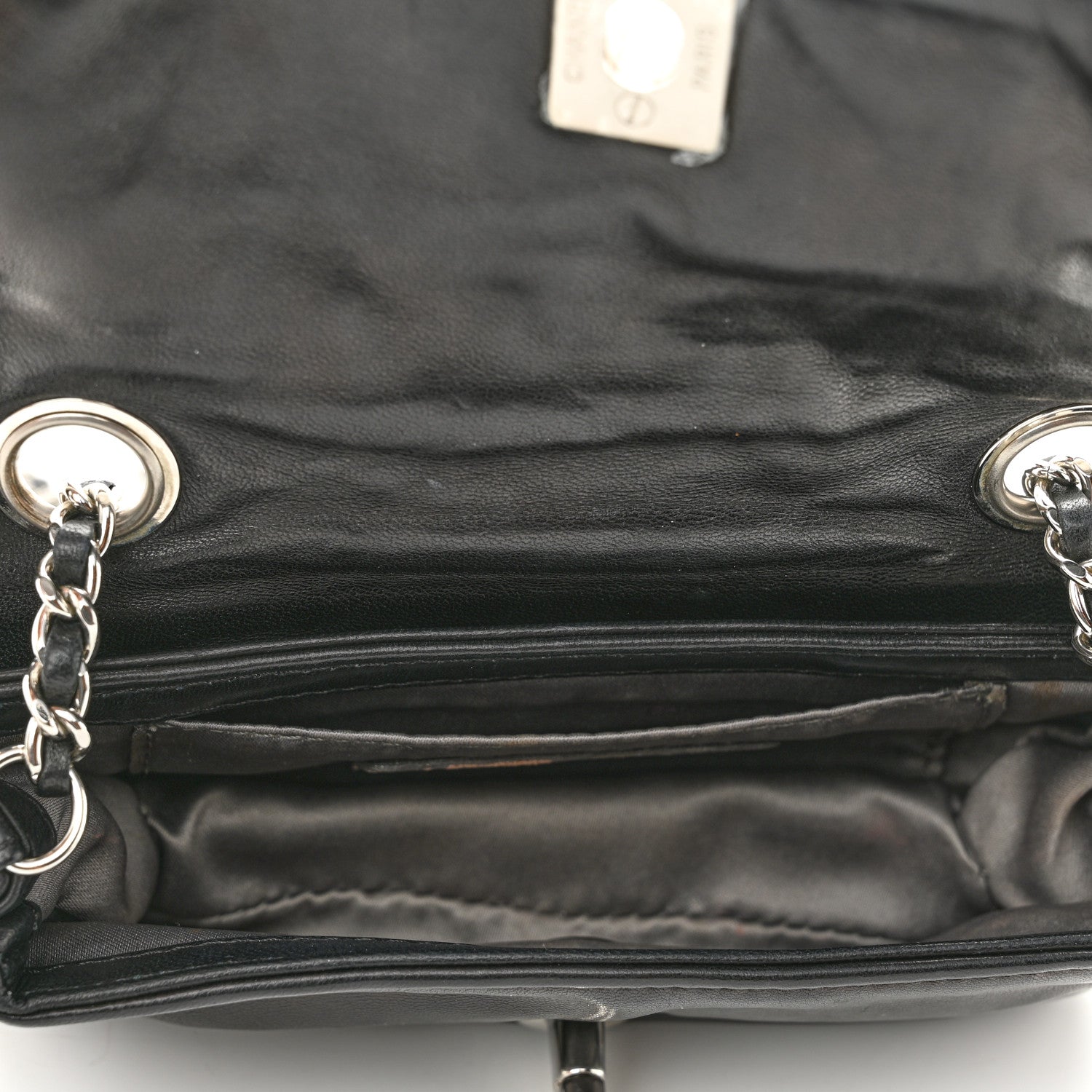 Chanel Lambskin Small Astrakan Flap Black 5 of 10