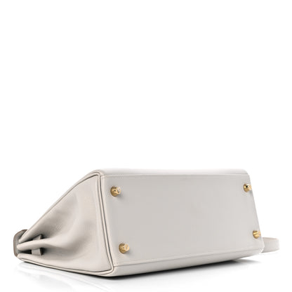 Hermes Evercolor Kelly Retourne 28 Gris Perle 4 of 11