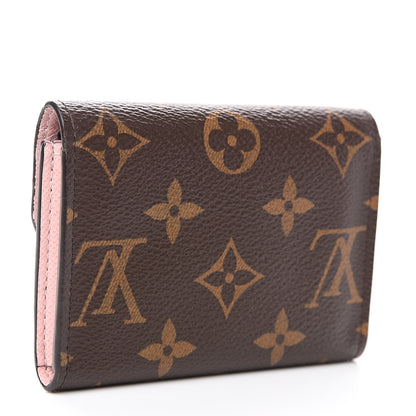 Louis Vuitton Monogram Rosalie Coin Purse Rose Ballerine 2 of 8