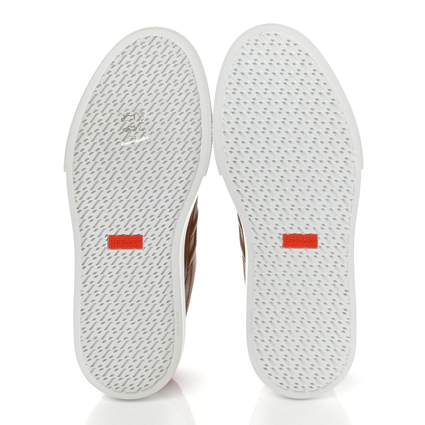 Calfskin Deep Sneakers 38 Naturel