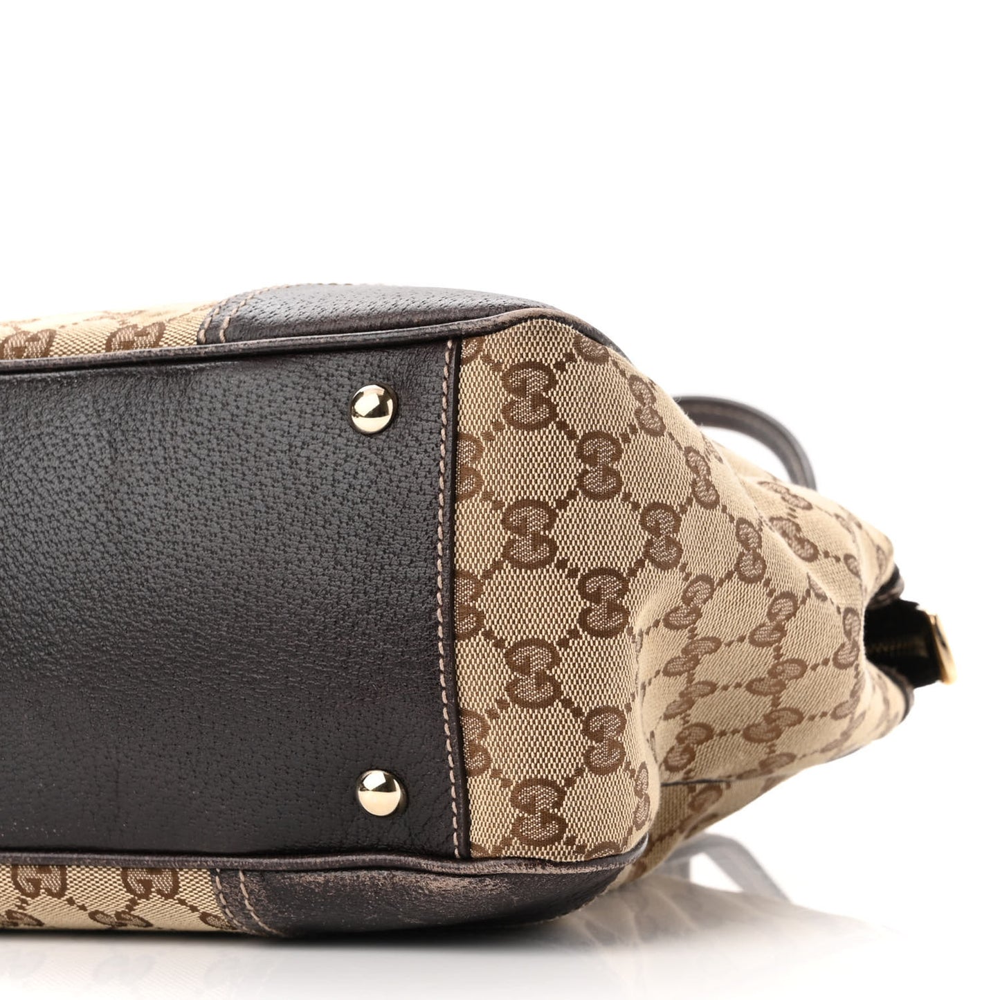 Monogram Medium Princy Tote Dark Brown