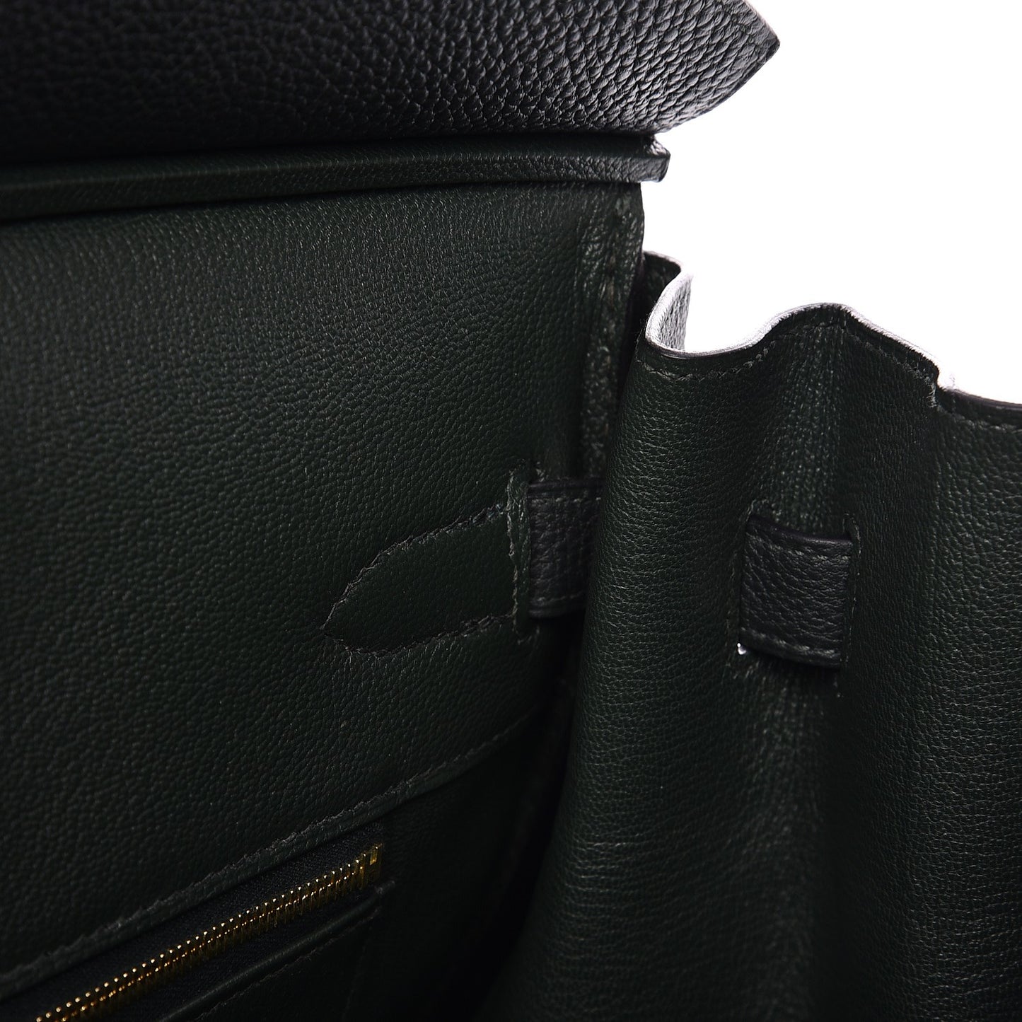 Togo Birkin 35 Vert Fonce