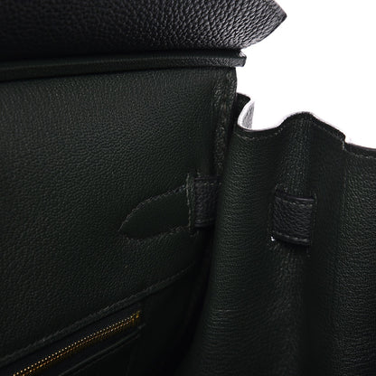 Hermes Togo Birkin 35 Vert Fonce 26 of 30