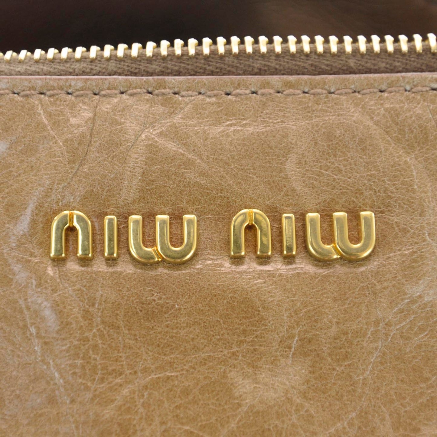 Leather Vitello Lux Bow Bag