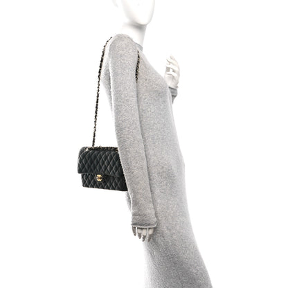 Chanel Caviar Quilted Medium Double Flap Black 2 of 12