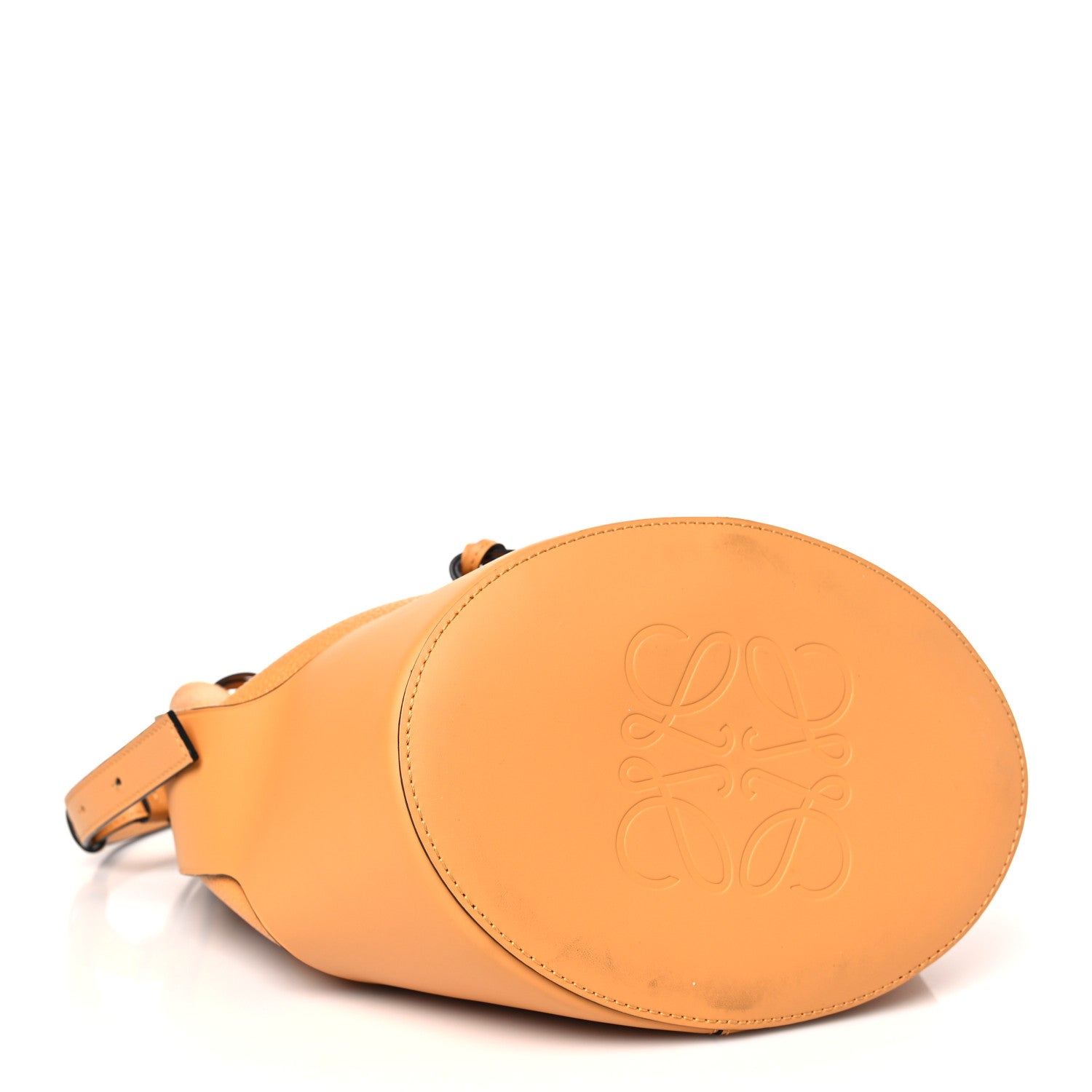 Loewe Grained Calfskin Medium Balloon Bag Saffron Yellow 6 of 11