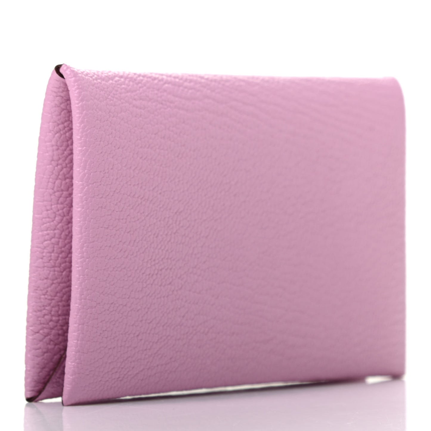 Chevre Mysore Calvi Card Case Mauve Sylvestre
