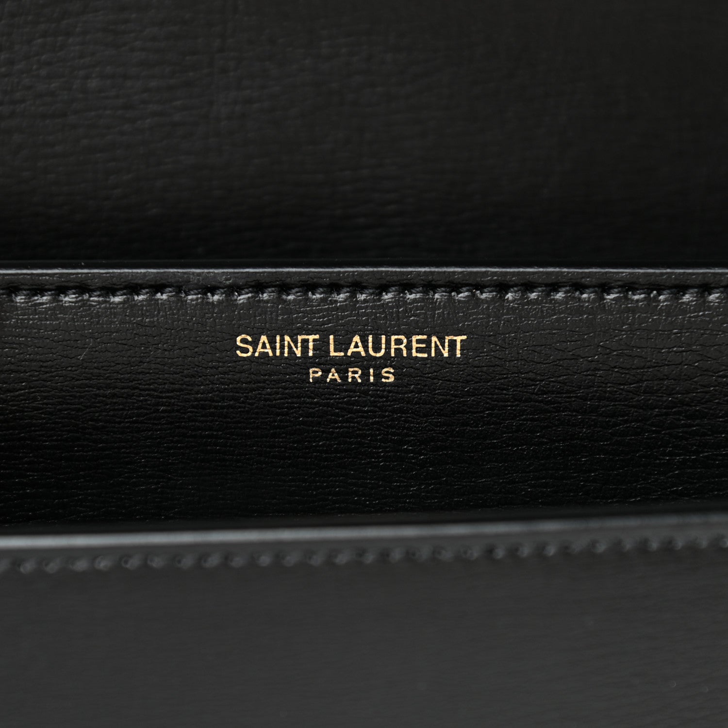 Saint Laurent Calfskin Medium Monogram Sunset Black 7 of 10