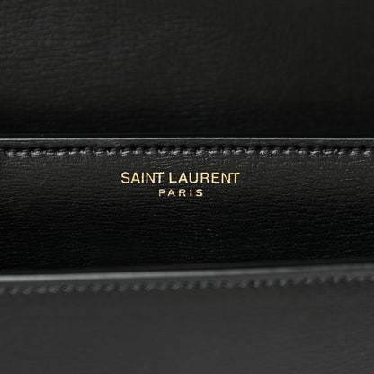 Saint Laurent Calfskin Medium Monogram Sunset Black 7 of 10