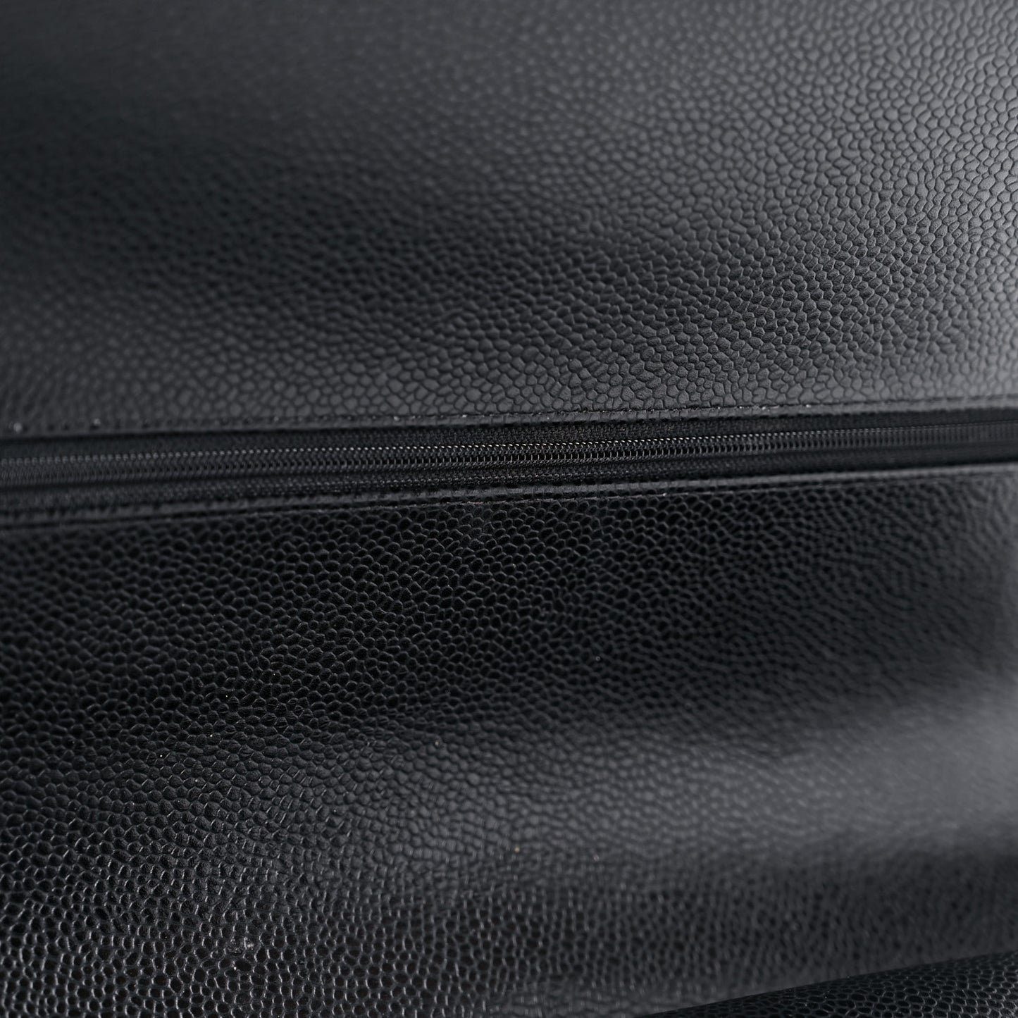 Caviar Quilted Maxi Double Flap Black