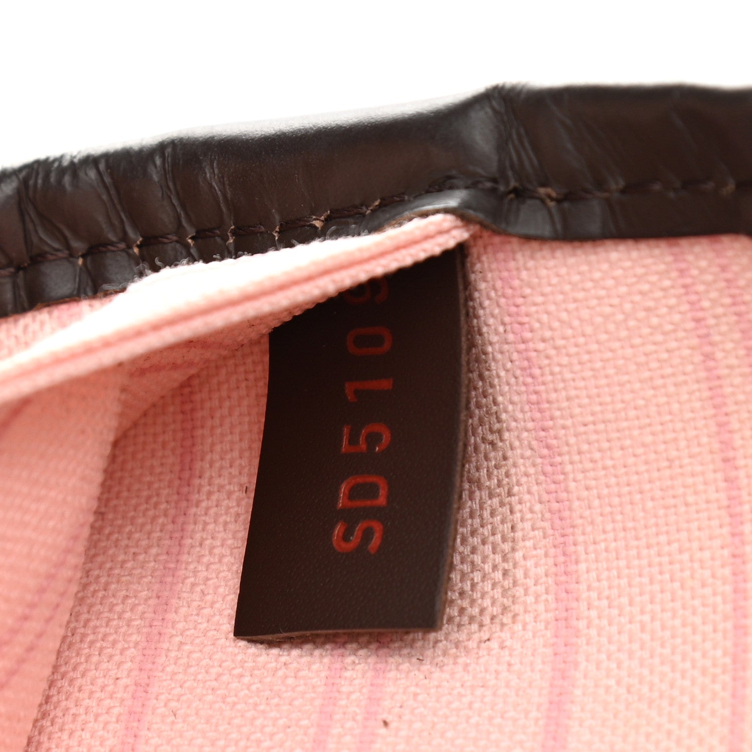 Louis Vuitton Damier Ebene Neo Neverfull MM Rose Ballerine 9 of 13