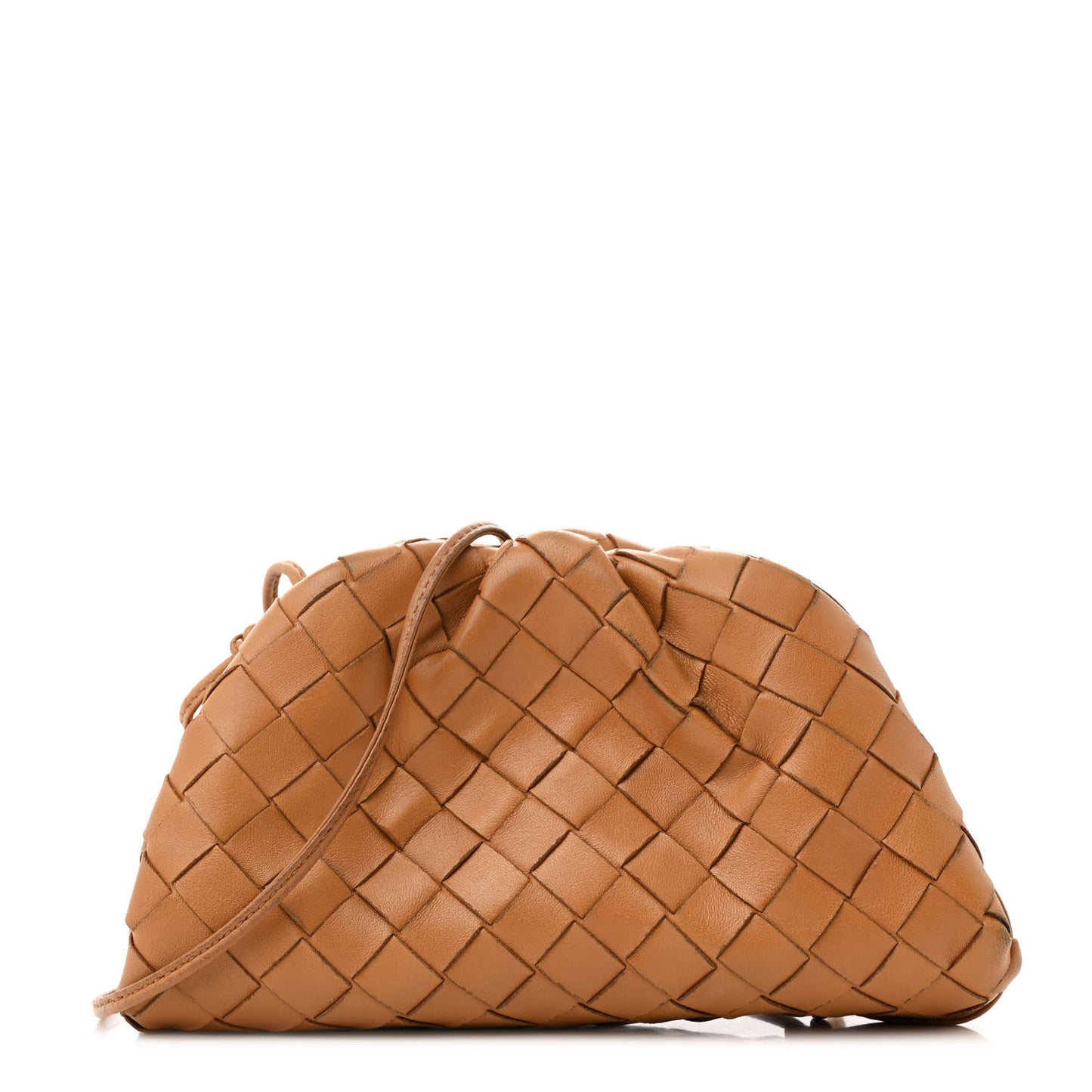 Nappa Intrecciato The Mini Pouch Carmel