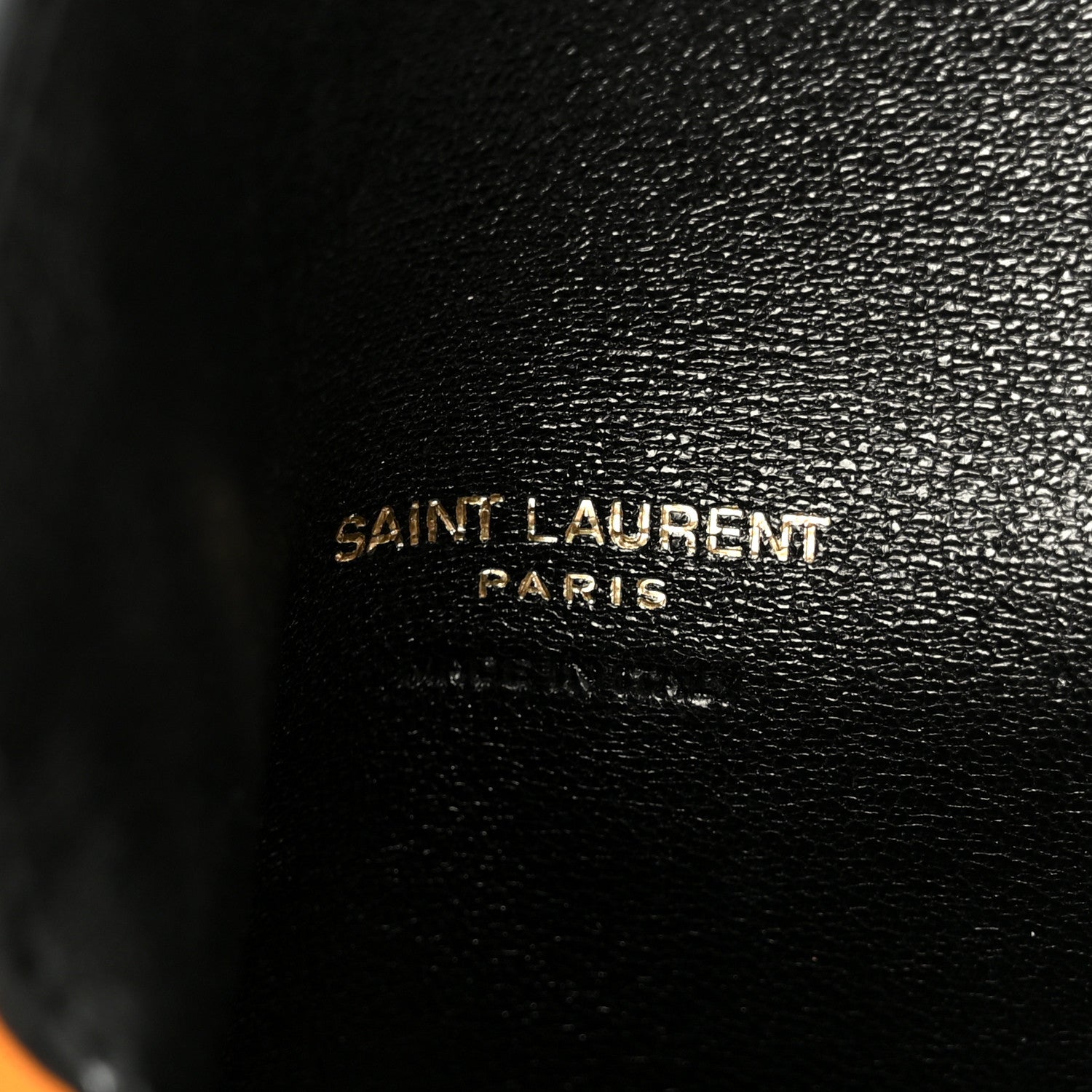 Saint Laurent Lambskin Chevron Quilted Small Loulou Bag Sunflower 10 of 14