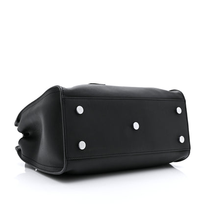 Saint Laurent Calfskin Monogram Baby Downtown Cabas Black 4 of 10