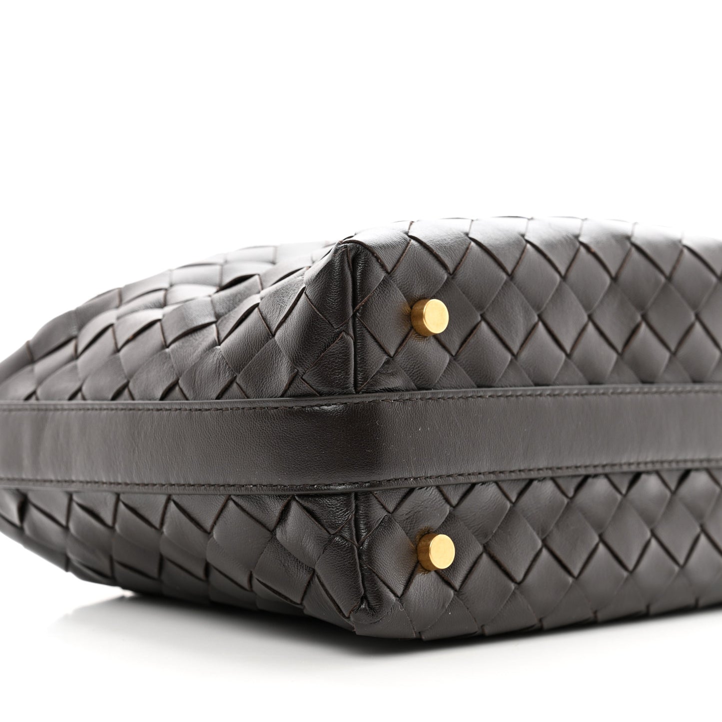 Calfskin Nappa Intrecciato Mini Wallace Fondant