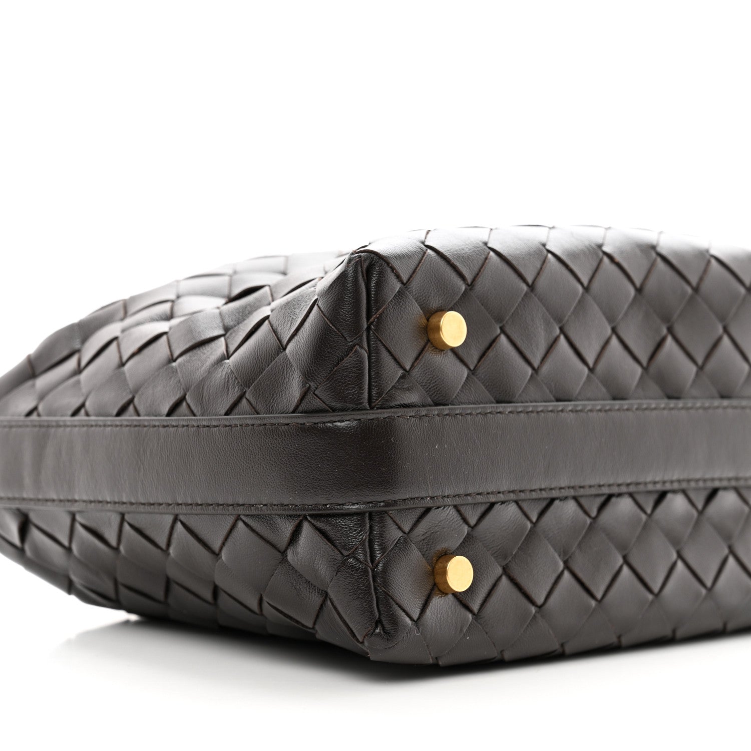 Bottega Veneta Calfskin Nappa Intrecciato Mini Wallace Fondant 9 of 10