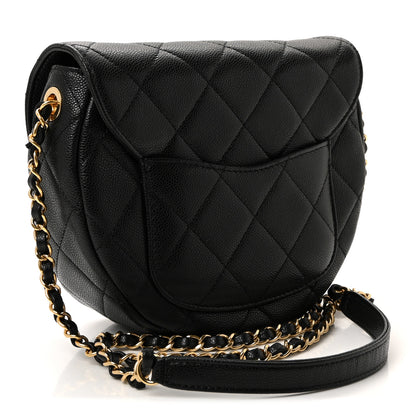 Chanel Caviar Quilted Mini Messenger Flap Black 3 of 11